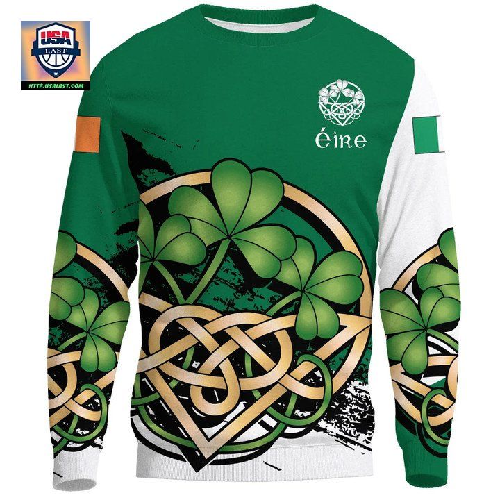 Ireland Sweater Happy St Patricks Day A024