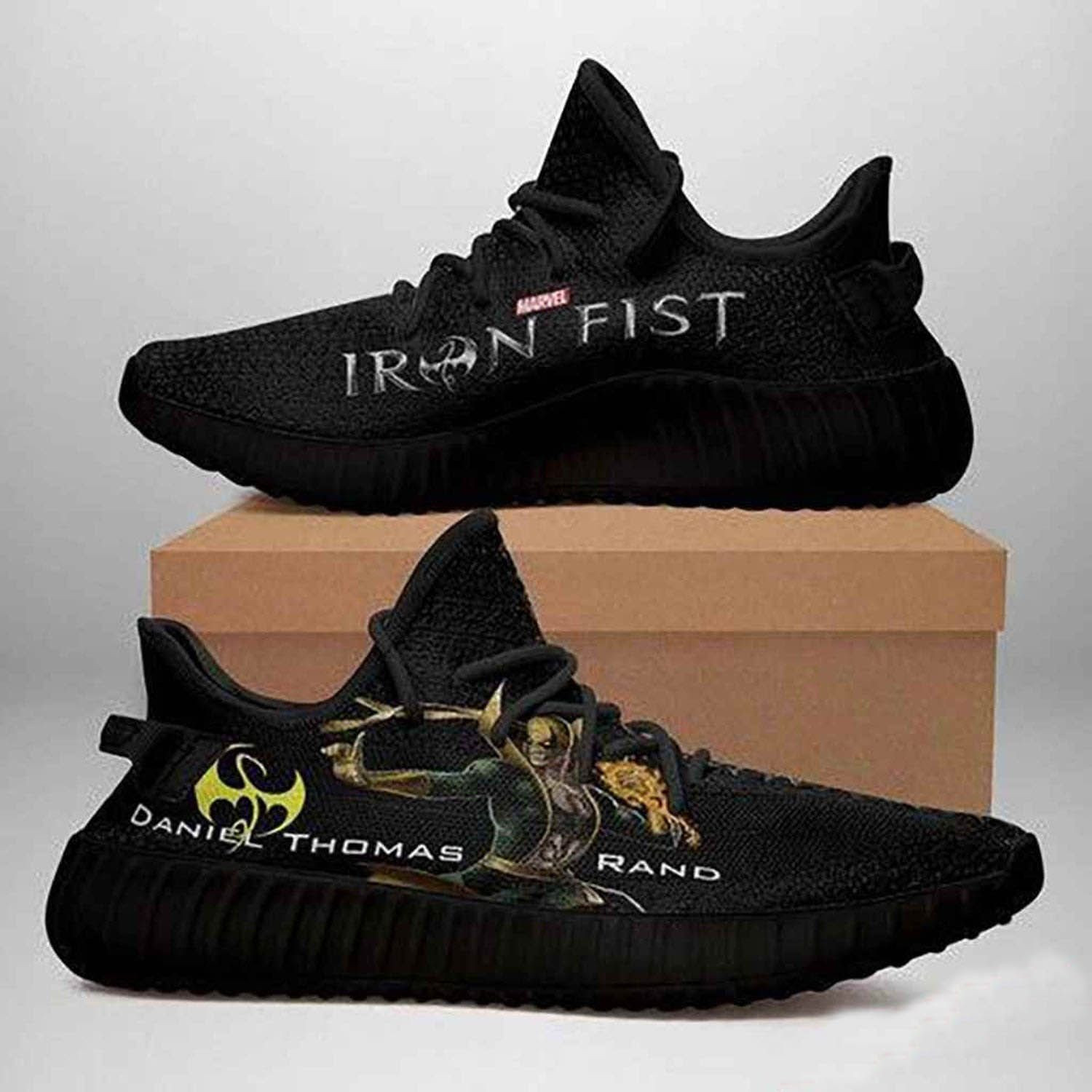 Iron Fist Black Shoes Sneakers