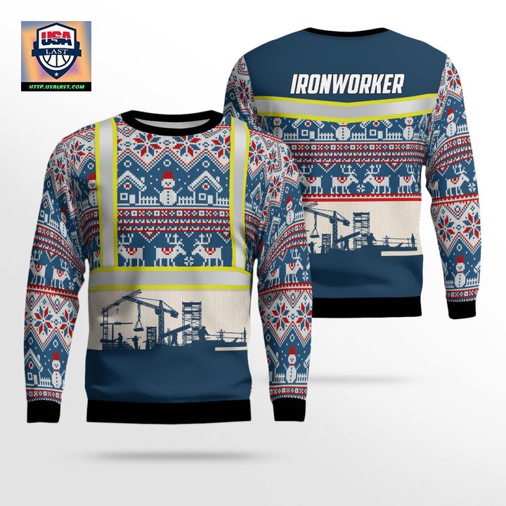 Ironworkers Sweater 3D NW81