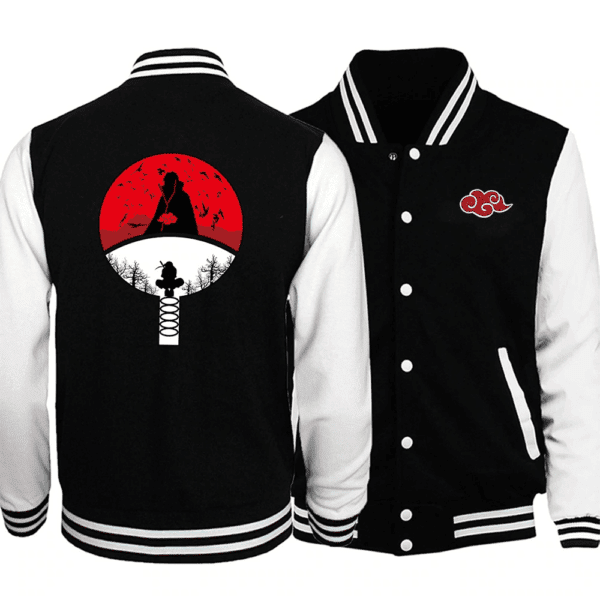 Itachi Uchiha Fashion Baseball Jacket for Men & Women | Anime Fan Gift