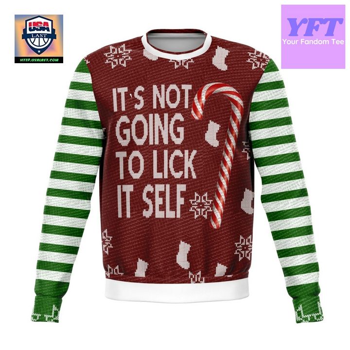 Its Not Going To Lick Itself Meme 3d Ugly Christmas Sweater