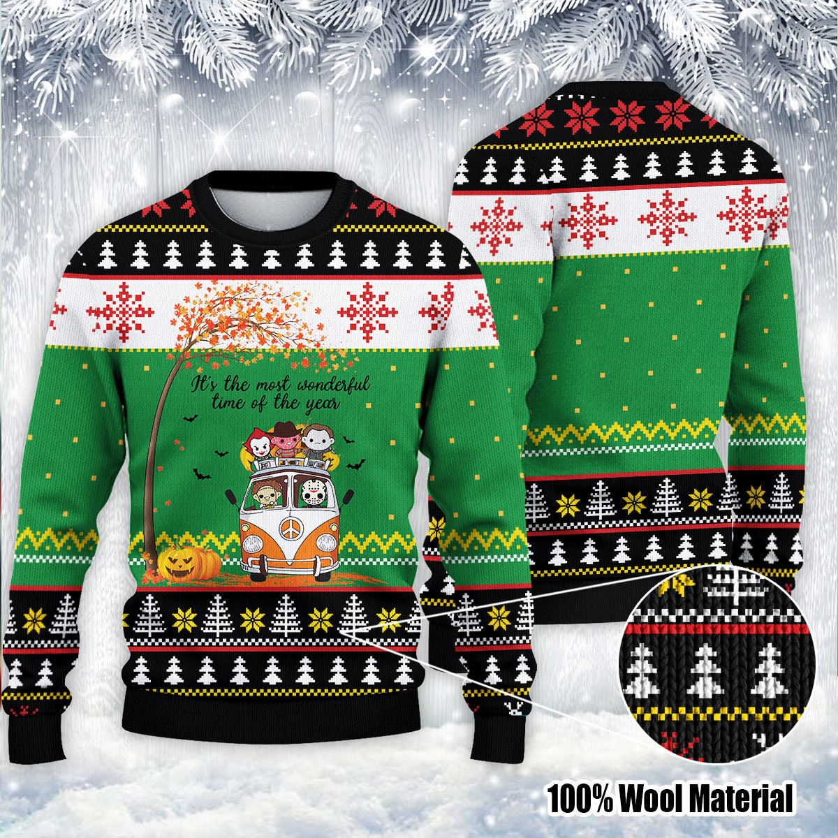 It's the Most Wonderful Time of the Year Ugly Christmas Sweater