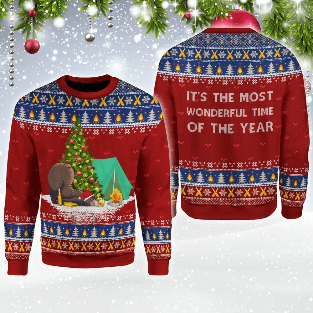 Its The Most Wonderful Time Of The Year Ugly Christmas Sweater, Perfect Holiday Gift