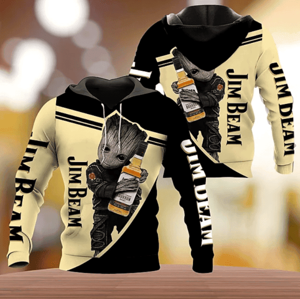 Jack Daniel 3D All Over Print Hoodie & Zip Hoodie