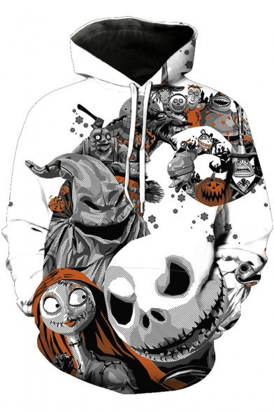 Jack Skellington 3D All Over Print Hoodie & Zip Hoodie