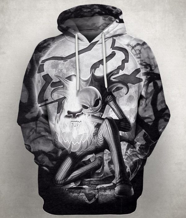 Jack Skellington 3D All Over Print Hoodie & Zip Hoodie