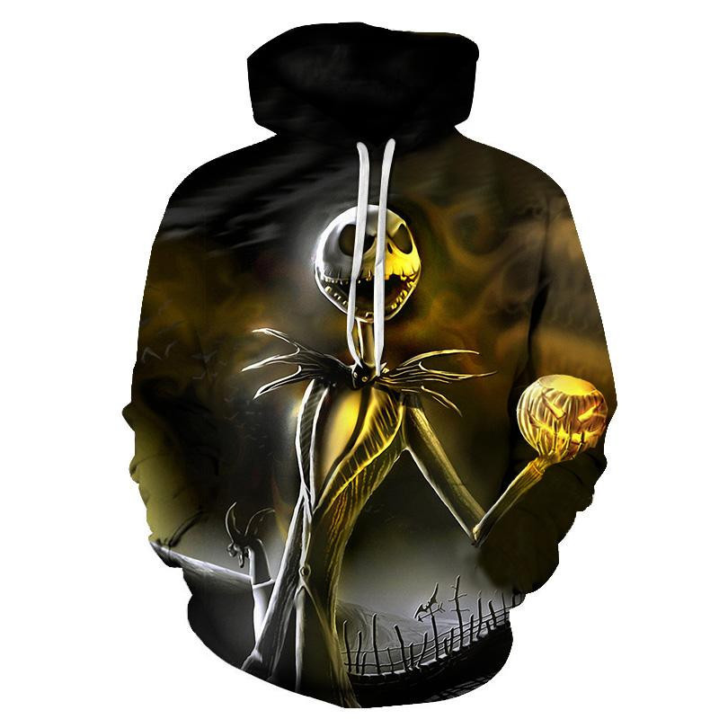 Jack Skellington 3D All Over Print Hoodie & Zip Hoodie
