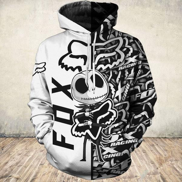 Jack Skellington 3D All Over Print Hoodie & Zip Hoodie