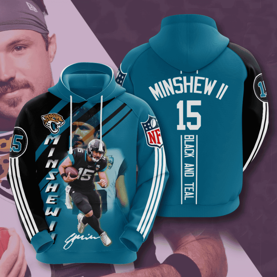 Jacksonville Jaguars 3D All Over Print Hoodie & Zip Hoodie