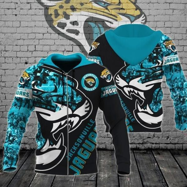 Jacksonville Jaguars For Jaguars Fan 3D All Over Print Hoodie & Zip Hoodie
