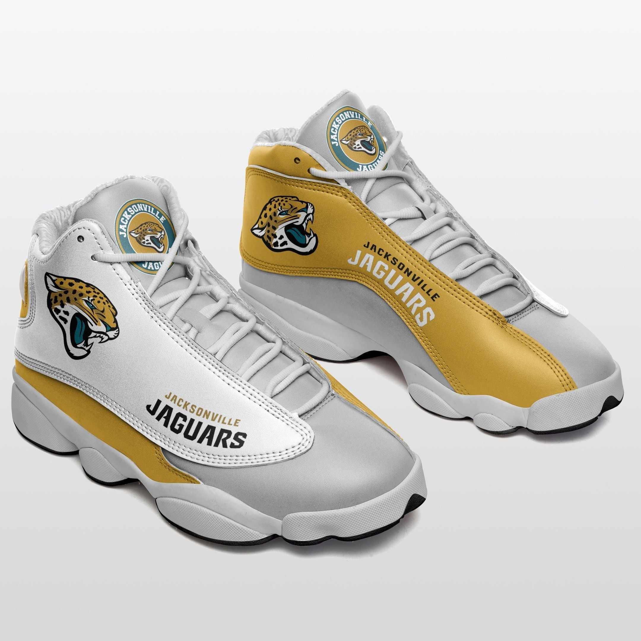 Jacksonville Jaguars NFL JD13 Sneakers Shoes for Men & Women | Custom Fan Gift