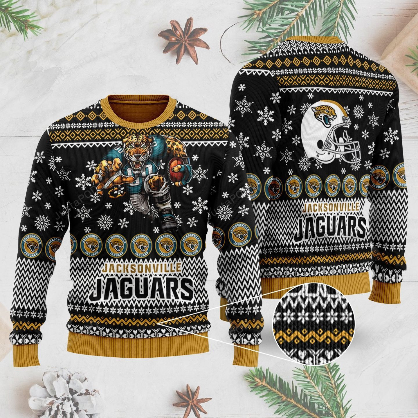Jacksonville Jaguars Ugly Christmas Sweater, Perfect Holiday Gift