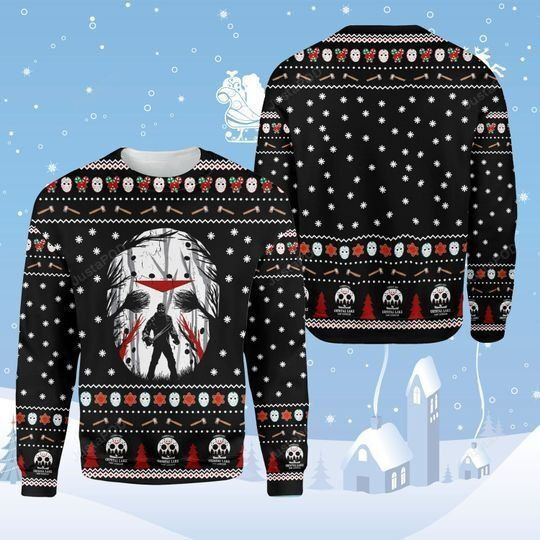 Jason Vooheers For Unisex Ugly Christmas Sweater,