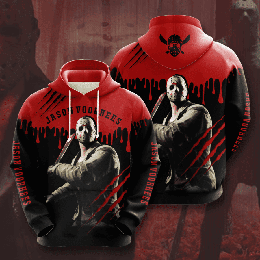 Jason Voorhees 3D All Over Print Hoodie & Zip Hoodie