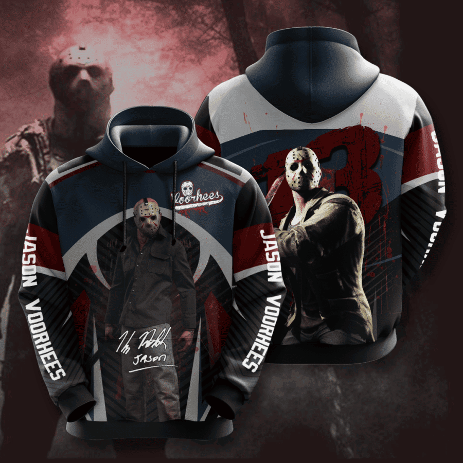 Jason Voorhees 3D All Over Print Hoodie & Zip Hoodie