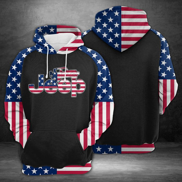 Jeep 3D All Over Print Hoodie & Zip Hoodie