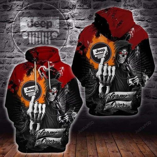 Jeep 3D All Over Print Hoodie & Zip Hoodie