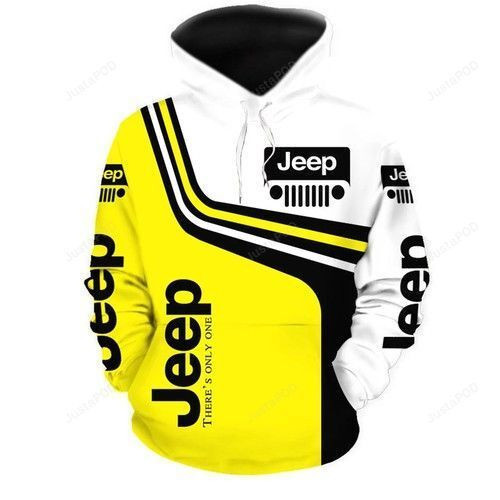 Jeep 3D All Over Print Hoodie & Zip Hoodie