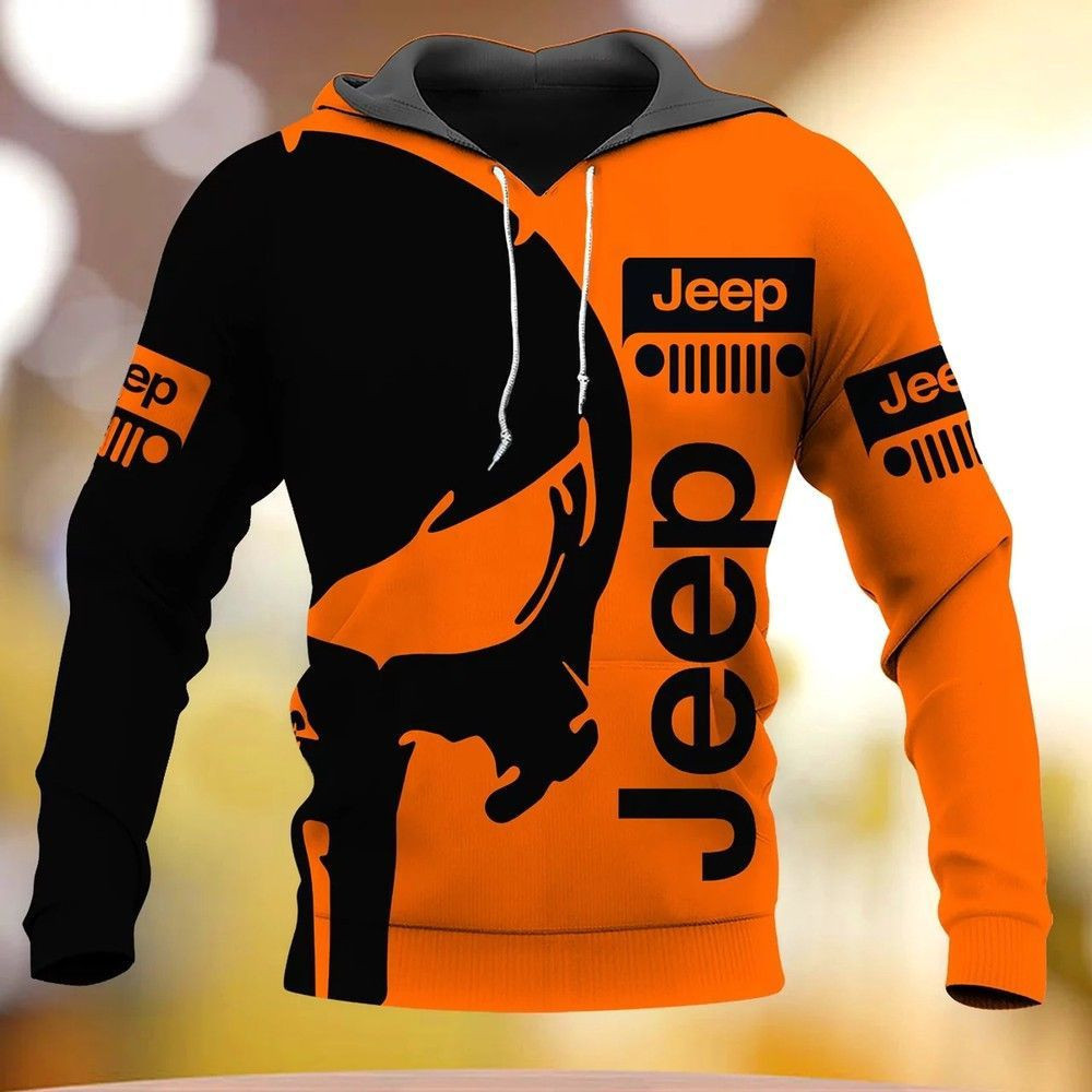 Jeep 3D All Over Print Hoodie & Zip Hoodie