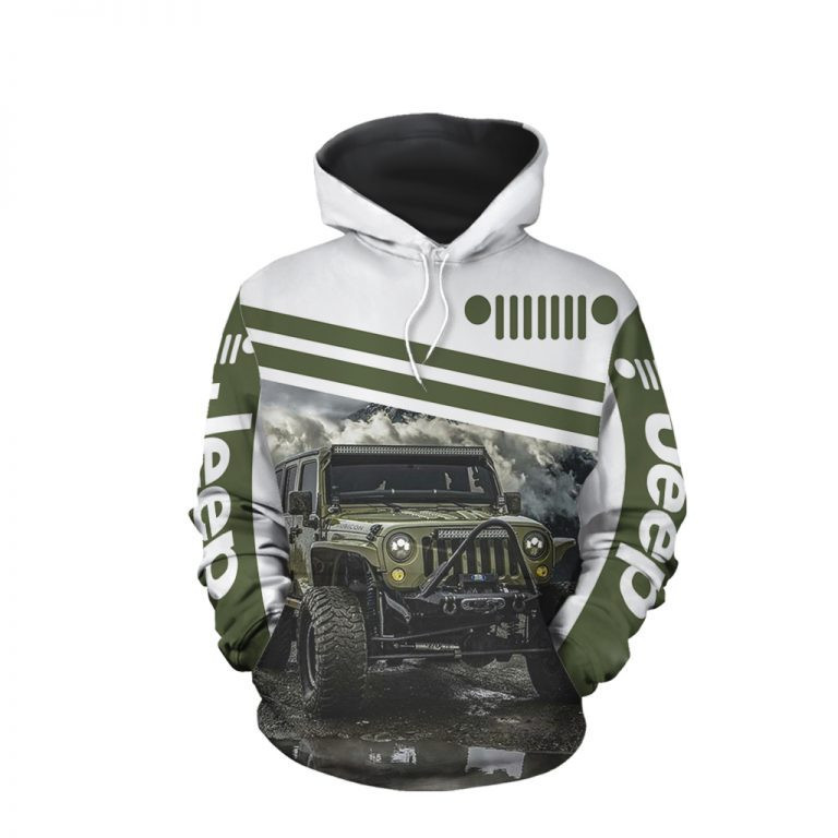 Jeep 3D All Over Print Hoodie & Zip Hoodie