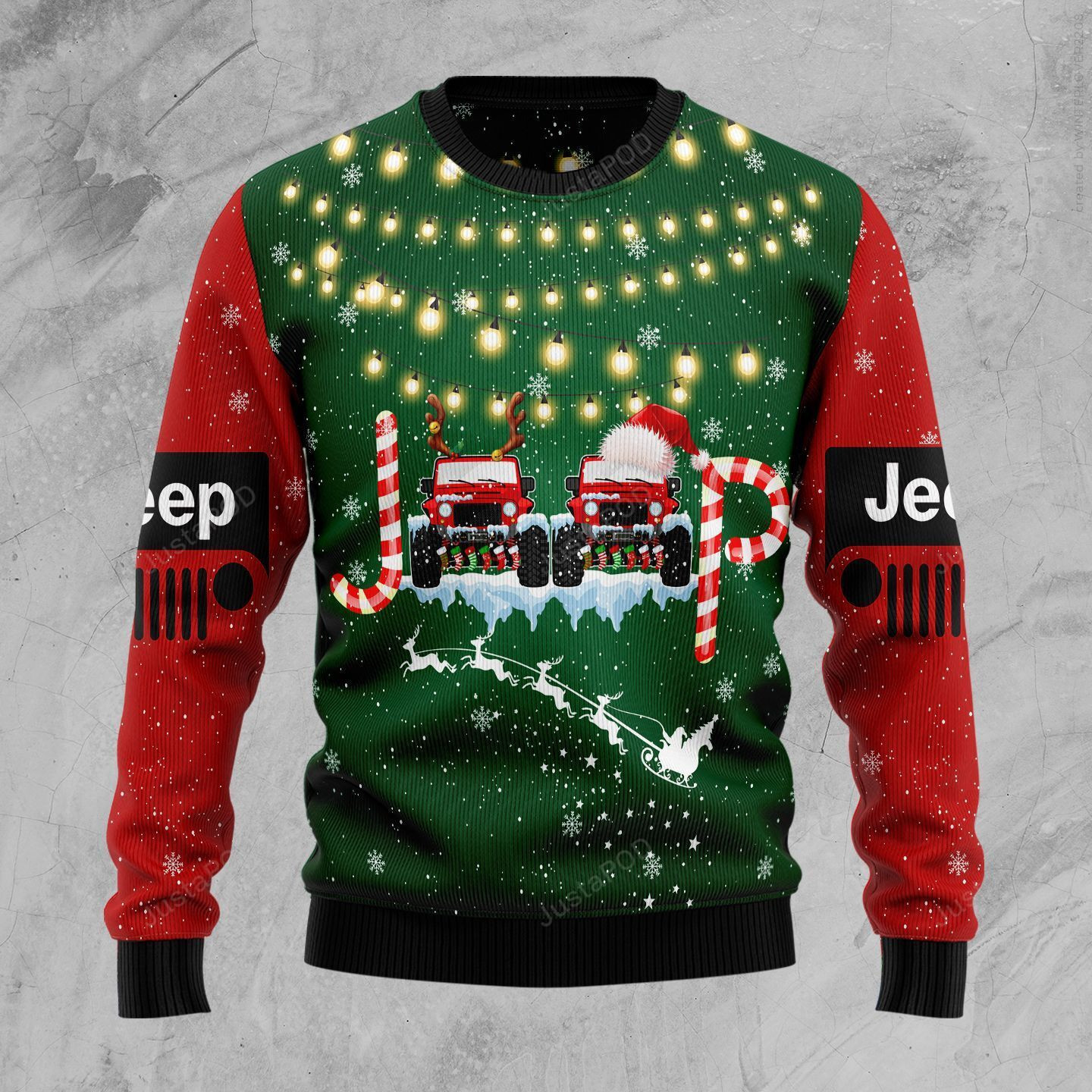 Jeep Car Christmas Ugly Christmas Sweater Perfect Holiday Gift