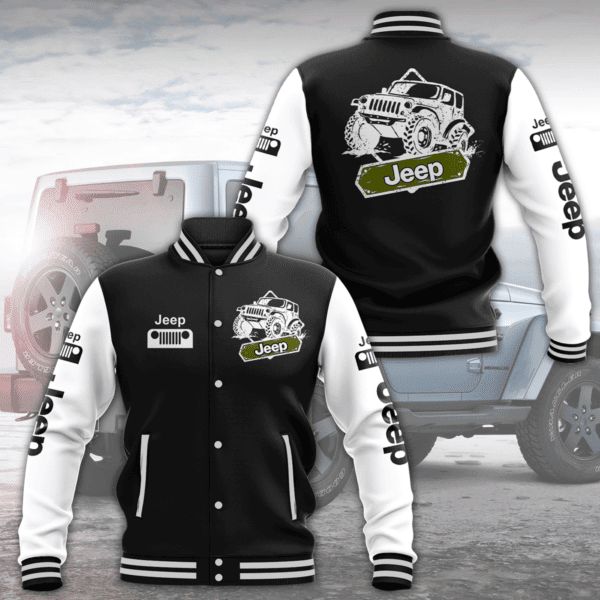 Jeep Fashion Baseball Jacket for Men & Women | Vehicle Brand Fan Gift