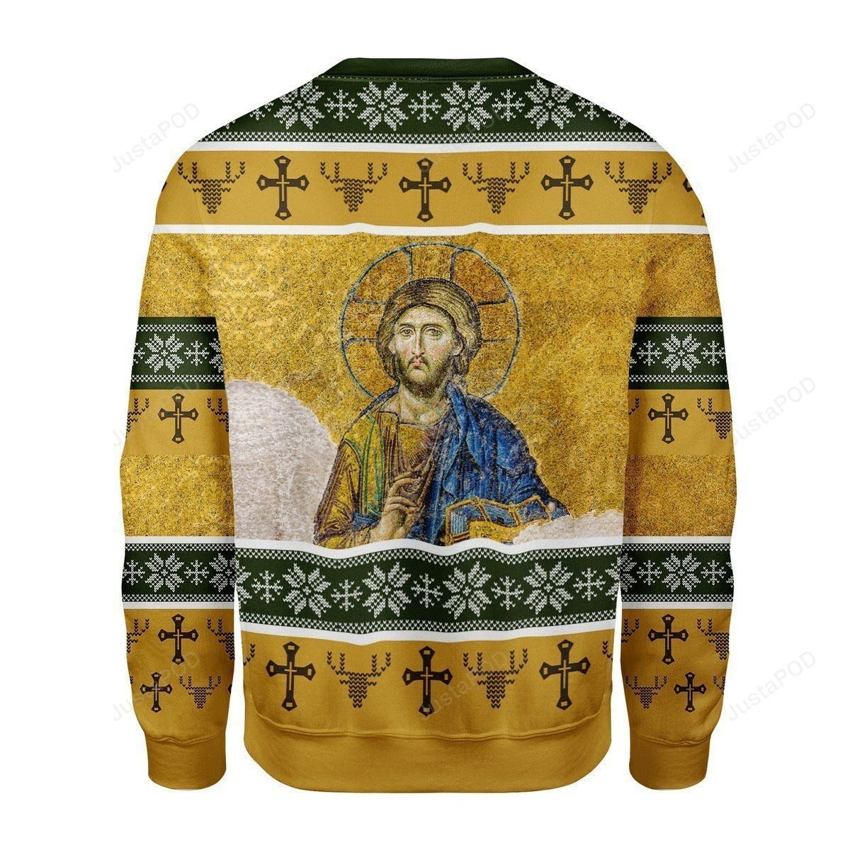 Jesus I Trust In You Ugly Christmas Sweater, Perfect Holiday Gift