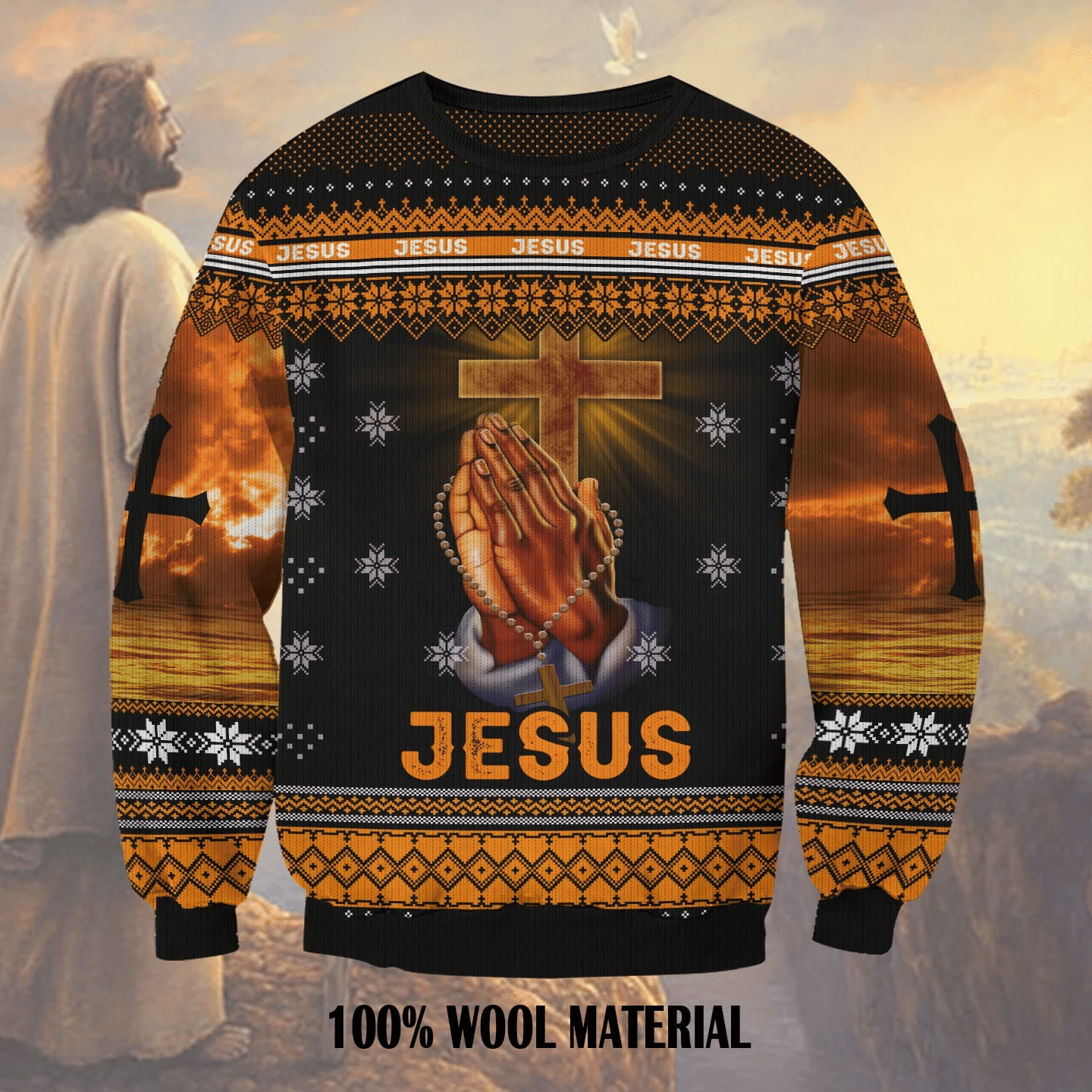 Jesus Is My Everything Ugly Christmas Sweater, Perfect Holiday Gift
