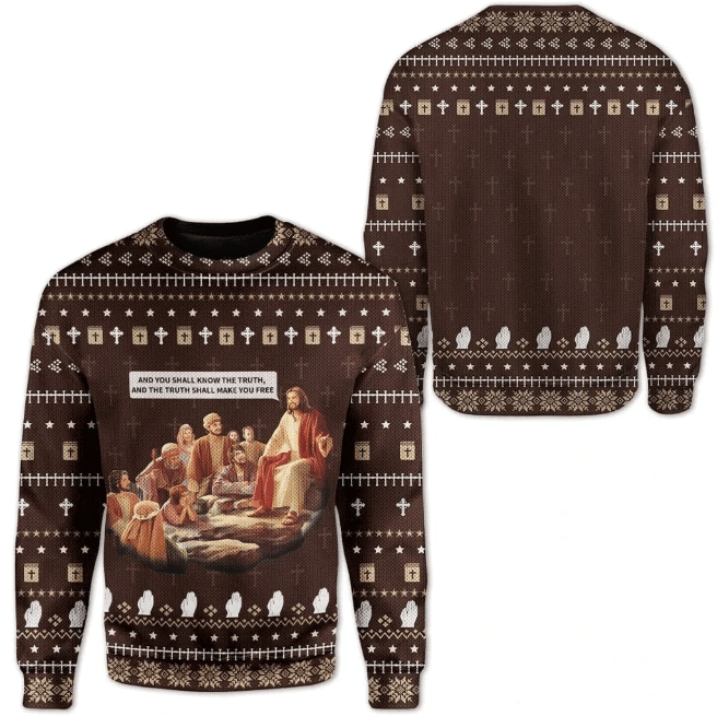 Jesus Ugly Christmas Sweater Perfect Holiday Gift