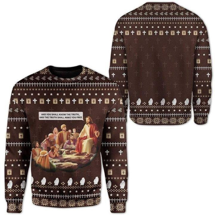 Jesus Ugly Christmas Sweater Perfect Holiday Gift