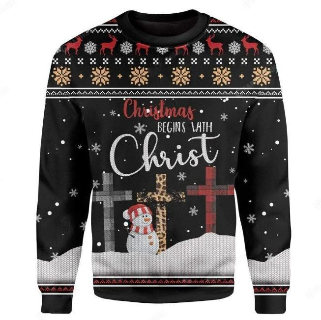 Jesus Ugly Christmas Sweater, Perfect Holiday Gift