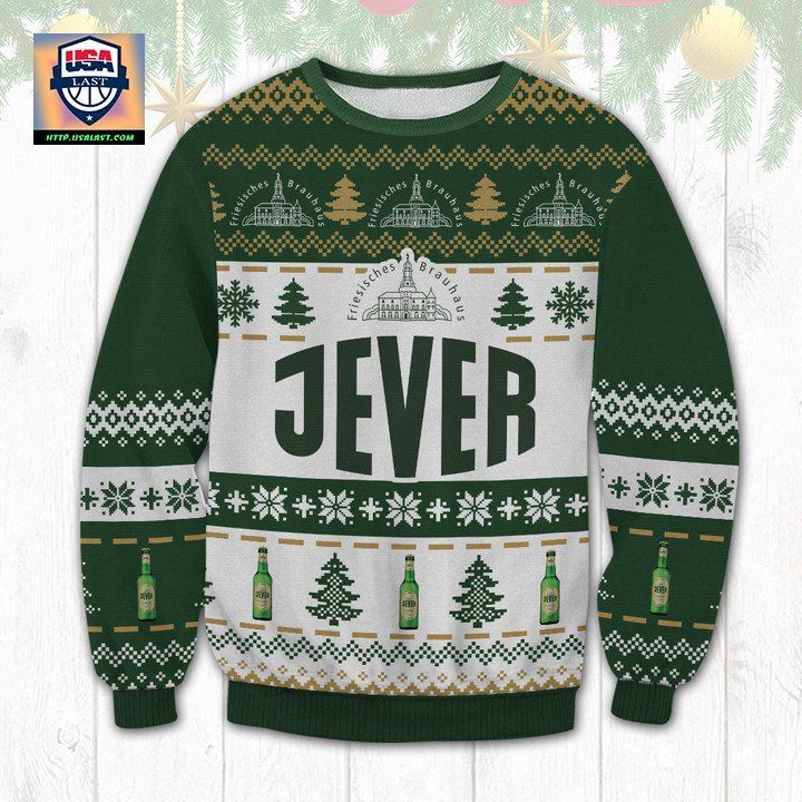 Jever German Beer Ugly Christmas Sweater