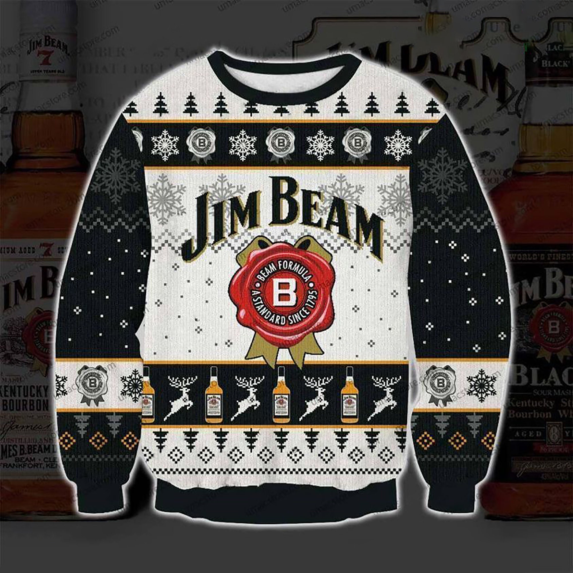 Jim Beam Ugly Christmas Sweater
