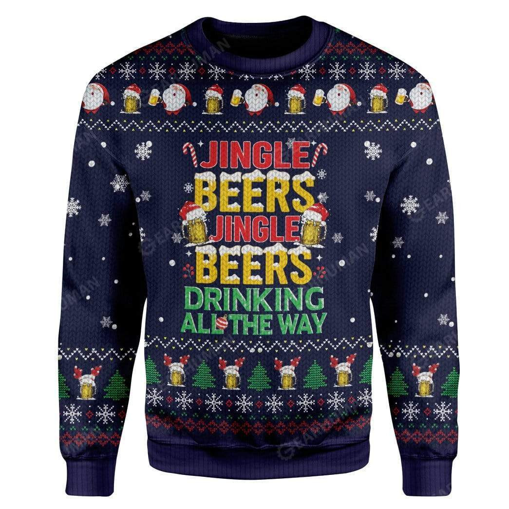 Jinger Beers Ugly Christmas Sweater, Perfect Holiday Gift