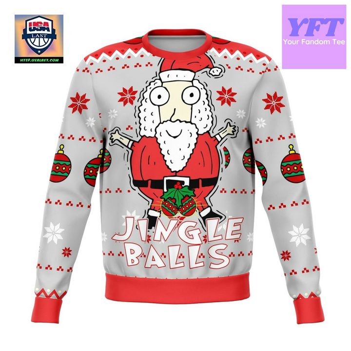 Jingle Balls Funny Meme Design 3d Ugly Christmas Sweater