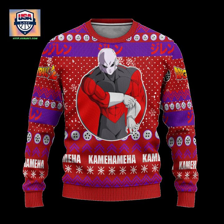 Jiren Anime Ugly Christmas Sweater Dragon Ball Z Xmas Gift