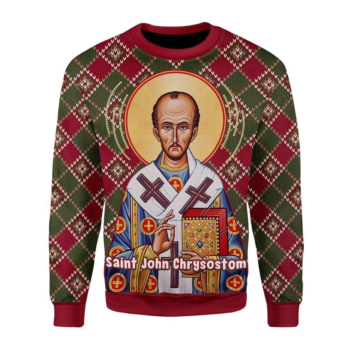 John The Apostle Ugly Christmas Sweater, Perfect Holiday Gift
