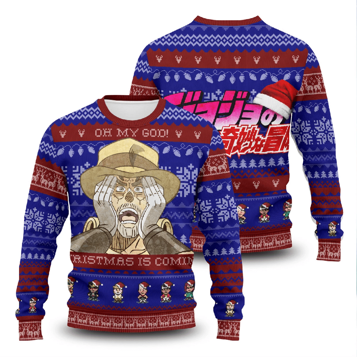 Jojo Xmas Coming Ugly Christmas Sweater