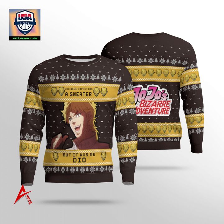 Jojos Bizarre Adventure Sweater 3D