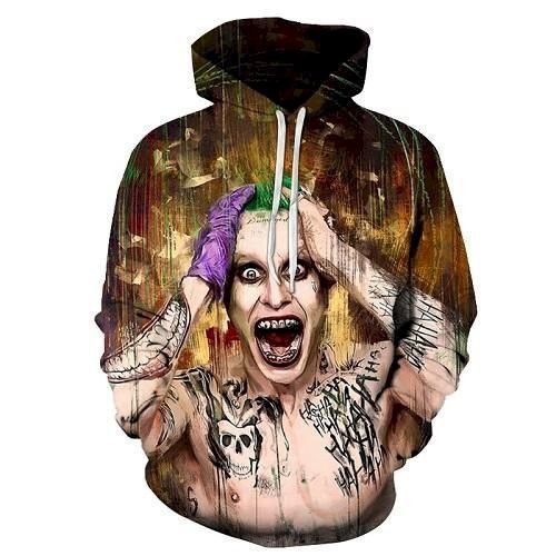 Joker 3D All Over Print Hoodie & Zip Hoodie