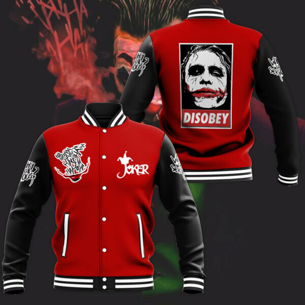 Joker Fashion Baseball Jacket for Men & Women | Movie Fan Gift
