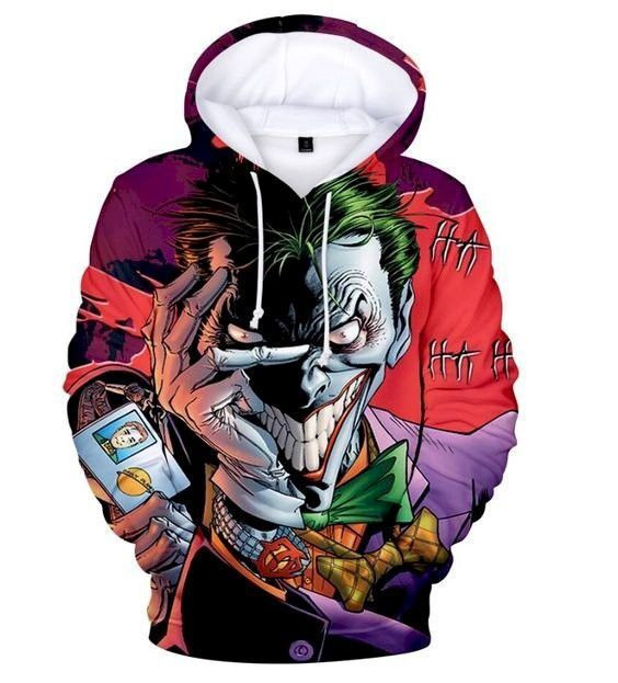 Joker Suicide Squad 3D All Over Print Hoodie & Zip Hoodie