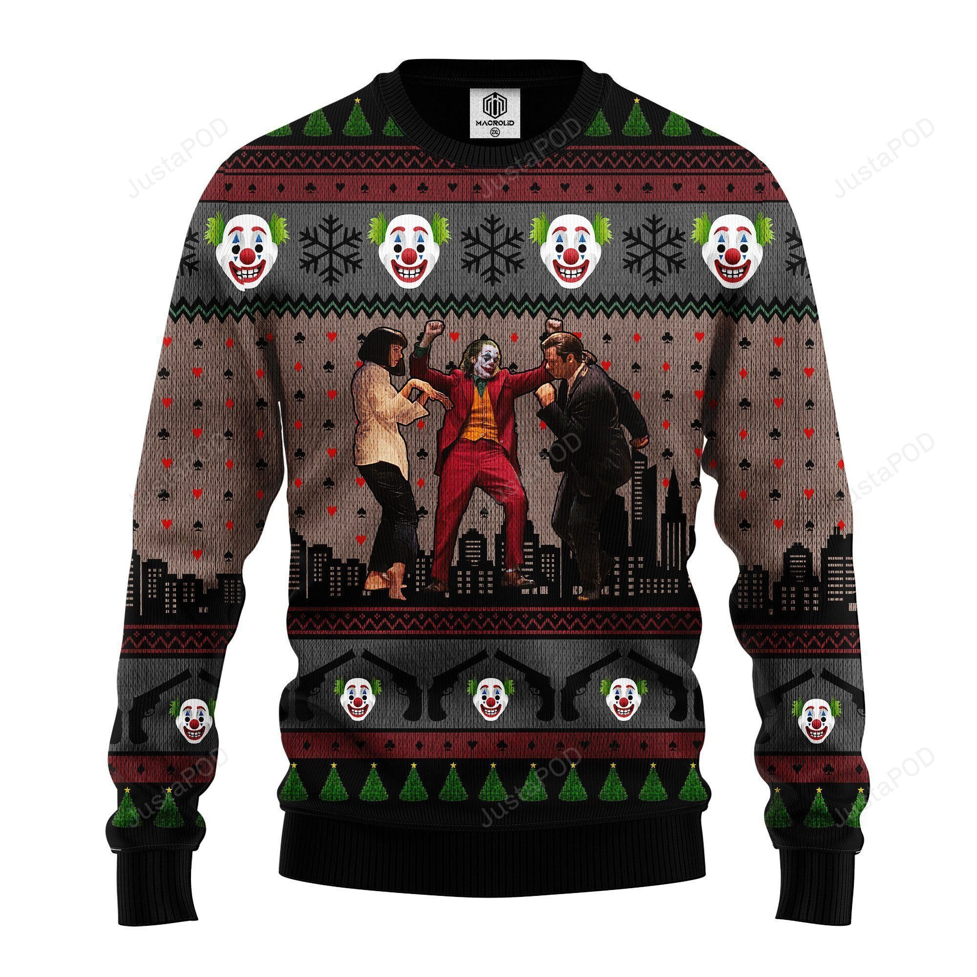 Joker Vs Ugly Christmas Sweater, Perfect Holiday Gift