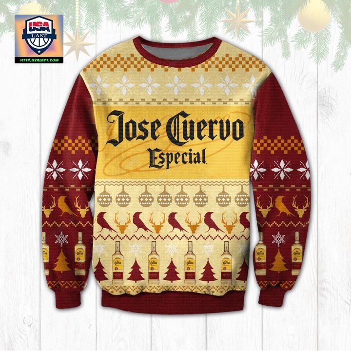 Jose Cuervo Tequila Ugly Christmas Sweater