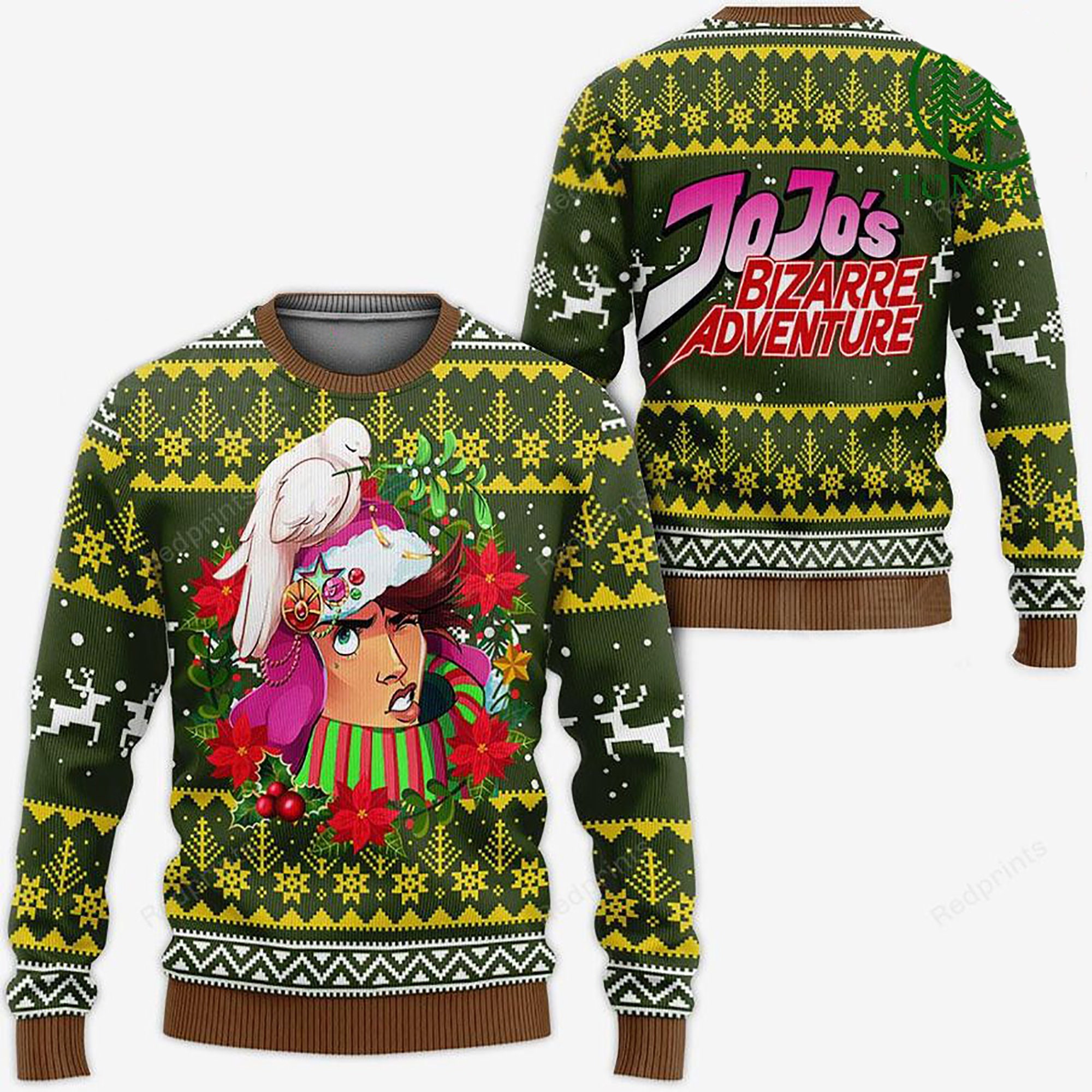 Joseph Joestar Ugly Christmas Sweater