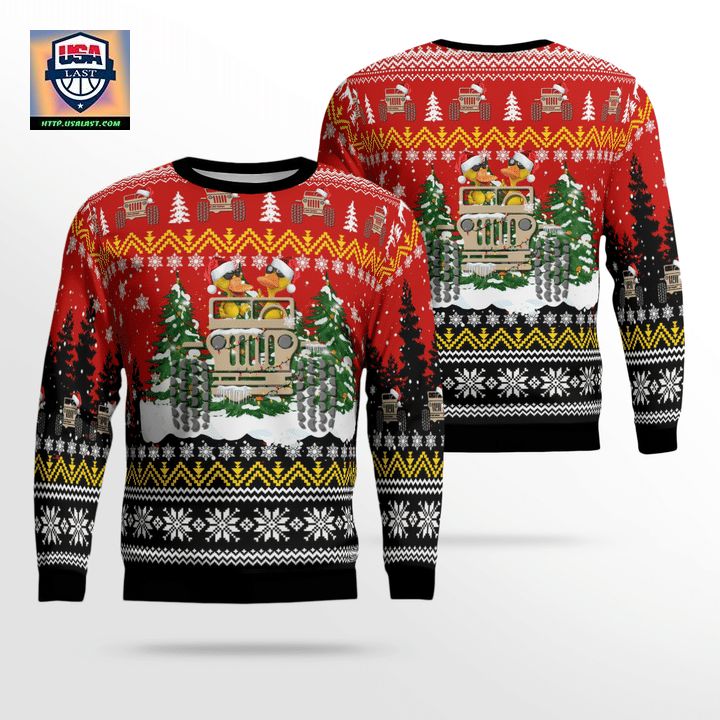 Jp Duck Christmas AOP Sweater