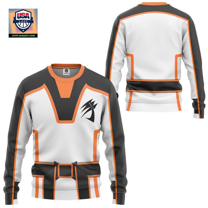 Jungle Fury Rhino Power Rangers Ugly Christmas Sweater