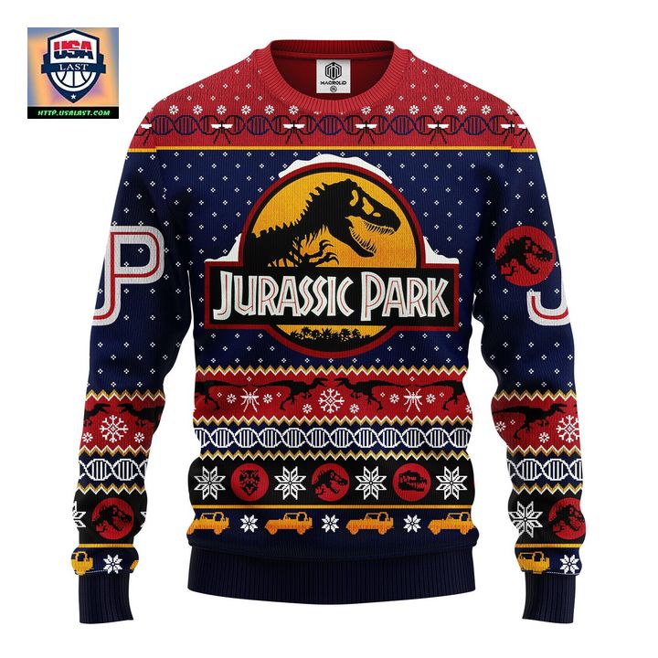 Jurrasic Park Ugly Christmas Sweater Amazing Gift Idea Thanksgiving Gift
