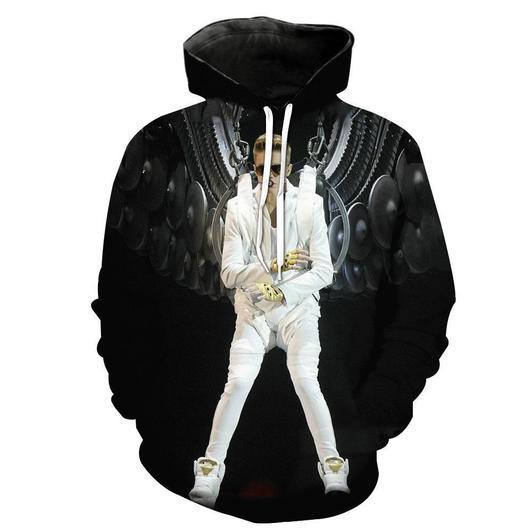 Justin Bieber 3D All Over Print Hoodie & Zip Hoodie