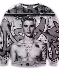 Justin Bieber Ugly Christmas Sweater, Perfect Holiday Gift